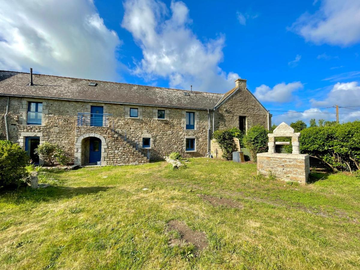 Villa Longère entre terre et mer - Per Pradiguen à Theix Extérieur photo