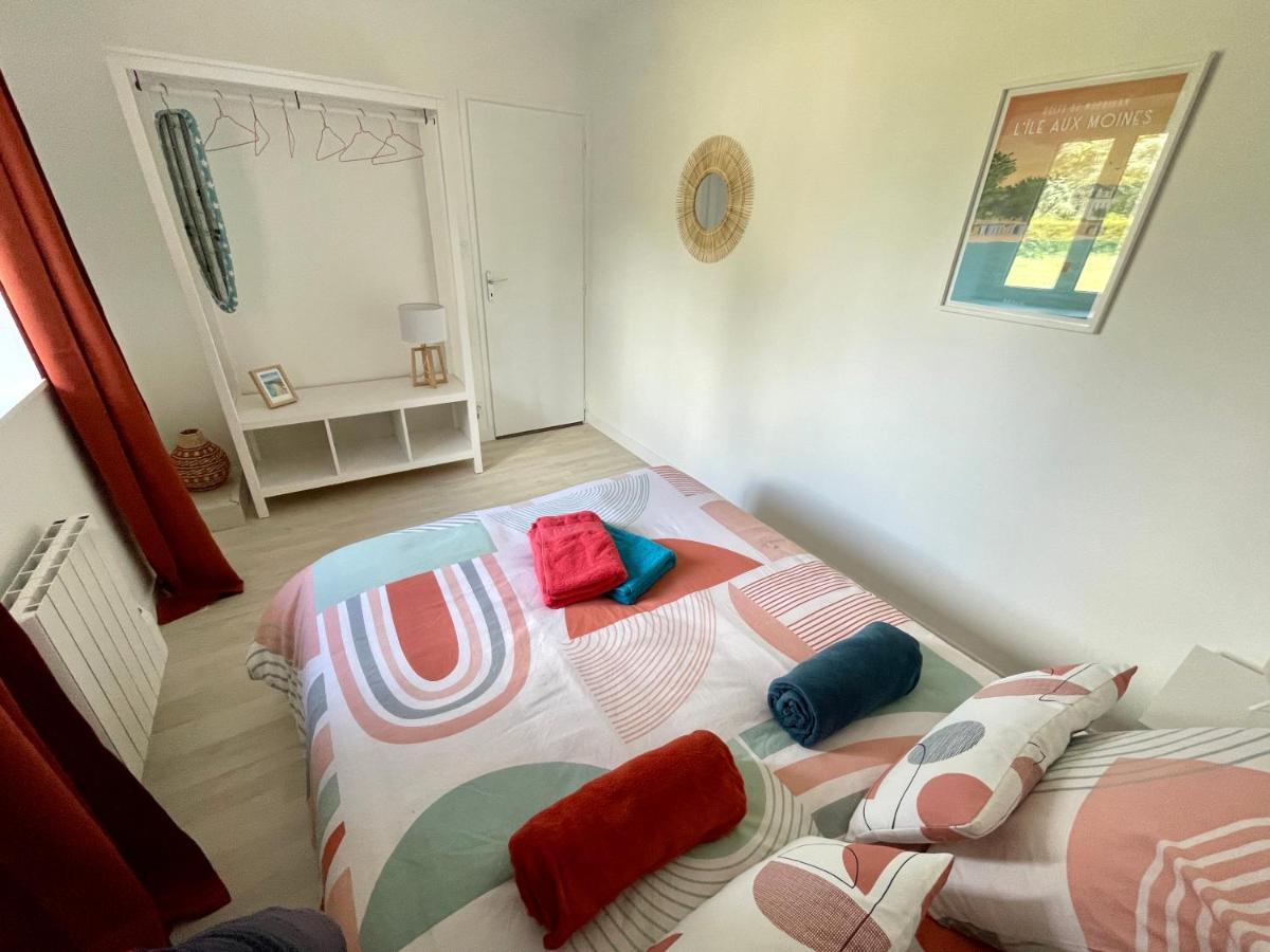 Villa Longère entre terre et mer - Per Pradiguen à Theix Extérieur photo