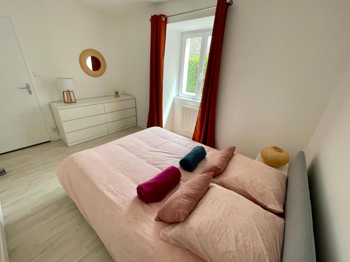 Villa Longère entre terre et mer - Per Pradiguen à Theix Extérieur photo
